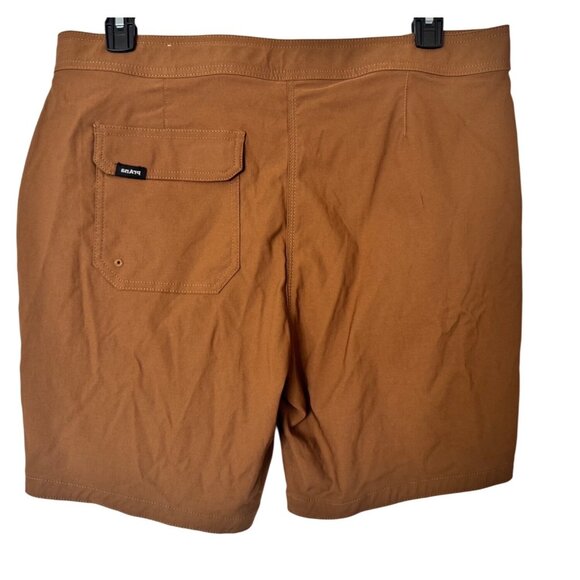 Prana Men's Stretch Zion Hybrid Short II Size 36/07 Rust Brown NWT Pockets - Picture 9 of 15